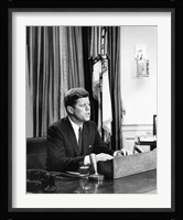 President John F Kenndy Fine Art Print