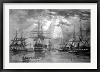 US Naval Ships during the Civil War Fine Art Print