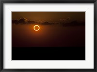 Solar Eclipse with Ring of Fire Fine Art Print