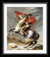 Napoleon Bonaparte on his Horse Fine Art Print