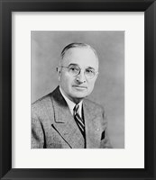 Harry S Truman Fine Art Print