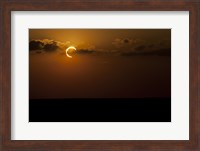 Annular Solar Eclipse in Clouds Fine Art Print