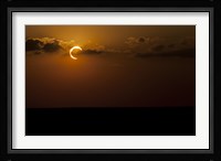 Annular Solar Eclipse in Clouds Fine Art Print