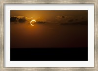 Annular Solar Eclipse in Clouds Fine Art Print