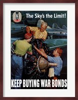 Keep Buying War Bonds Fine Art Print