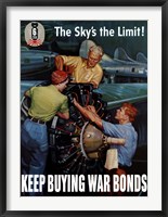Keep Buying War Bonds Fine Art Print