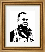 General Lewis Chesty Puller (negative view) Fine Art Print