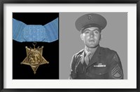 Sergeant John Basilone and the Medal of Honor Fine Art Print