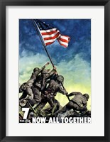 7th War Loan...Now All Together Fine Art Print