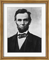 Civil War era Vector Photo of President Abraham Lincoln Fine Art Print