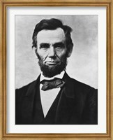 Civil War era Vector Photo of President Abraham Lincoln Fine Art Print