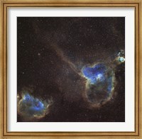 The Heart and Soul Nebula Fine Art Print