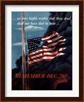 Remember December 7th Fine Art Print