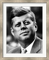 Vector Portrait of John F Kennedy Fine Art Print