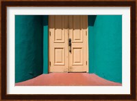 Bahamas, New Providence Island, Nassau, Doorway Fine Art Print