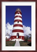 Candystripe Lighthouse, Elbow Cay, Bahamas, Caribbean Fine Art Print
