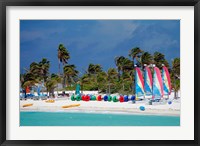 Watercraft Rentals at Castaway Cay, Bahamas, Caribbean Fine Art Print