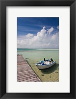 Bahamas, Eleuthera, Harbor Island, Dunmore, harbor Fine Art Print
