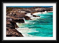 Ocean View from Warderick Cay, Day Land & Sea Park, Exuma, Bahamas Fine Art Print