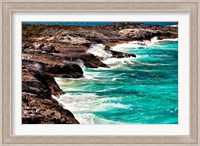 Ocean View from Warderick Cay, Day Land & Sea Park, Exuma, Bahamas Fine Art Print