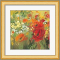 Oriental Poppy Field II Fine Art Print