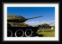 Tanks, Museum of Playa Giron war, Bay of Pigs Cuba Fine Art Print