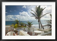 View of Soup Bowl Beach, Bathsheba, Barbados, Caribbean Framed Print
