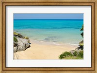 Serene Drew's Bay Beach, Bermuda Fine Art Print