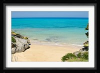 Serene Drew's Bay Beach, Bermuda Fine Art Print