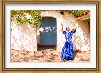 African Dancer in Old Colonial Village, Trinidad, Cuba Fine Art Print