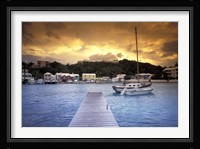 View of Flatts Village, Bermuda, Caribbean Fine Art Print