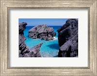 Beach on South Coast, Bermuda, Caribbean Fine Art Print