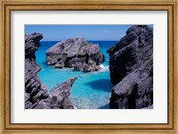 Beach on South Coast, Bermuda, Caribbean Fine Art Print