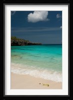 Beach, Boca Slagbaai Slagbaai NP, Netherlands Antilles Fine Art Print