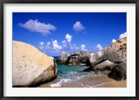 Boulders, Beach, Virgin Gorda, British Virgin Islands Fine Art Print