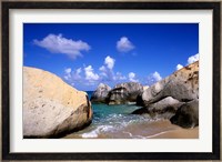 Boulders, Beach, Virgin Gorda, British Virgin Islands Fine Art Print