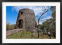 Old Sugar Mill in Mount Healthy National Park, Road Town, Tortola Fine Art Print