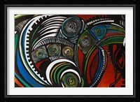 Callejon de Hamels colorful building walls, Cuba Fine Art Print