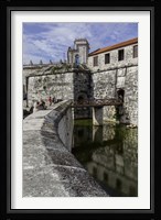 The fortress of La Fuerza in Havana, Cuba Fine Art Print