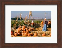 Scarecrows, Fruitland, Idaho Fine Art Print