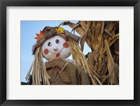 Scarecrow and Dead Corn Husks, Carnation, Washington Fine Art Print