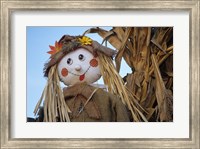 Scarecrow and Dead Corn Husks, Carnation, Washington Fine Art Print