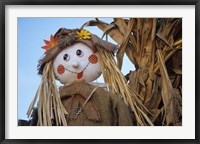 Scarecrow and Dead Corn Husks, Carnation, Washington Fine Art Print