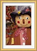 Stuffed Scarecrow on Display at Halloween, Washington Fine Art Print