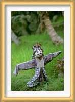 Village Scarecrow, Rice Fields, near Tegallalan, Bali, Indonesia Fine Art Print