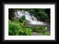 Rainforest waterfall, Serra da Bocaina NP, Parati, Brazil (horizontal) Fine Art Print
