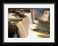 Towering Igwacu Falls Thunders, Brazil Fine Art Print