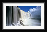 Towering Igwacu Falls Drops into Igwacu River, Brazil Fine Art Print