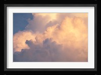 Sunset clouds over Amazon basin, Peru Fine Art Print
