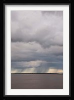 Brazil, Amazon River Rainstorm during the wet season in the Amazon Fine Art Print